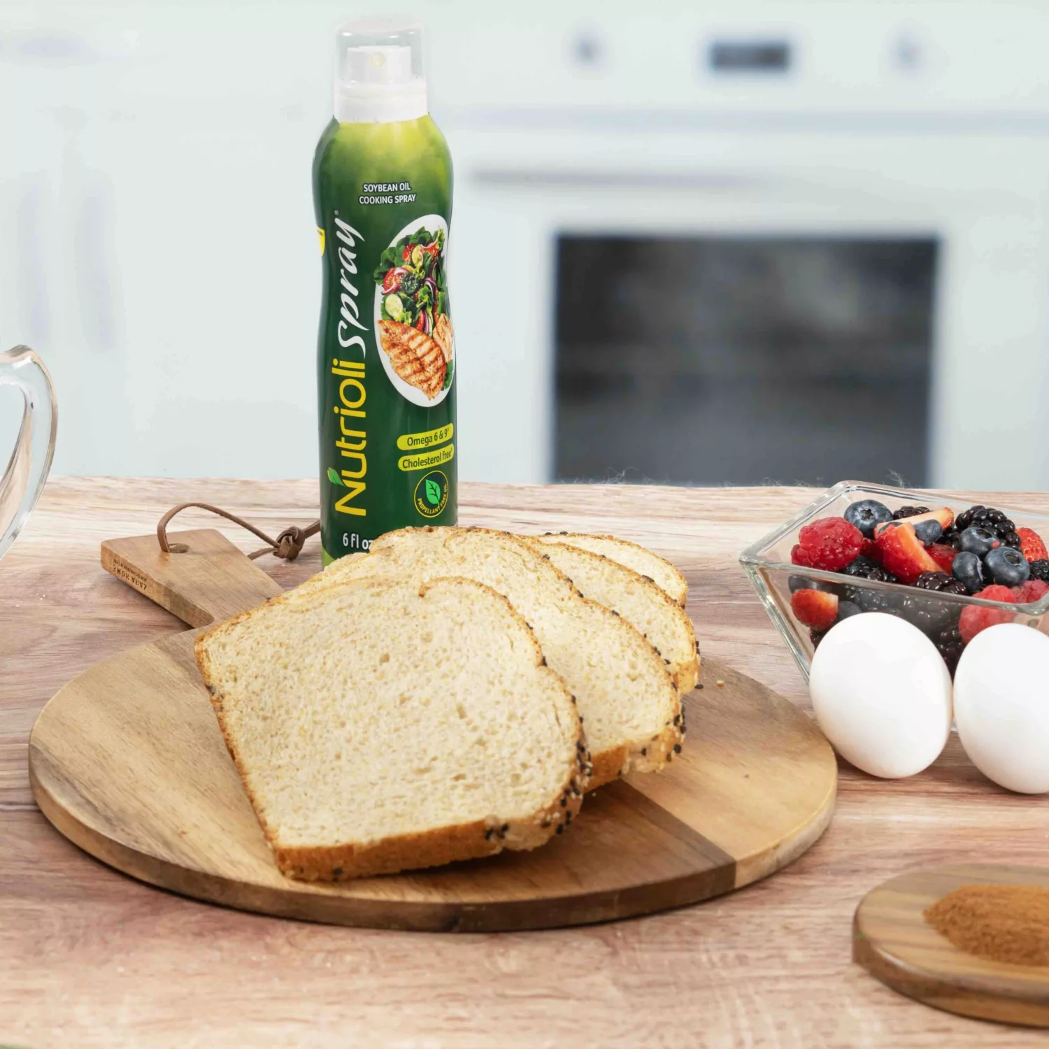 French bread with red fruits 01