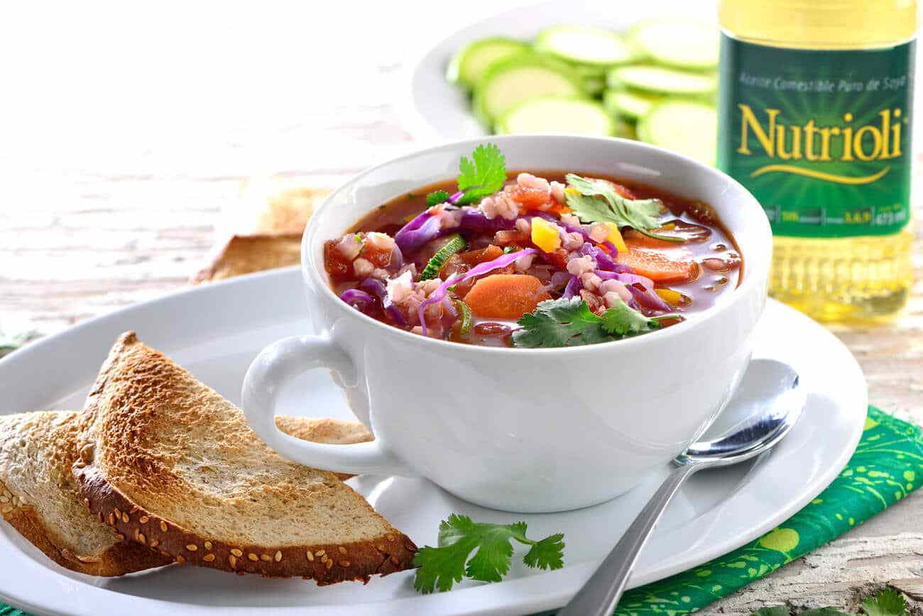 Sopa De Cebada Y Vegetales | Nutrioli