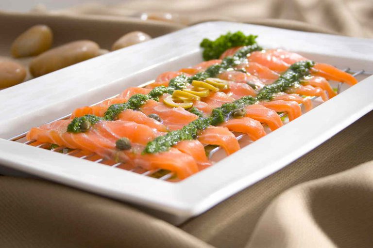 Salmon Carpaccio