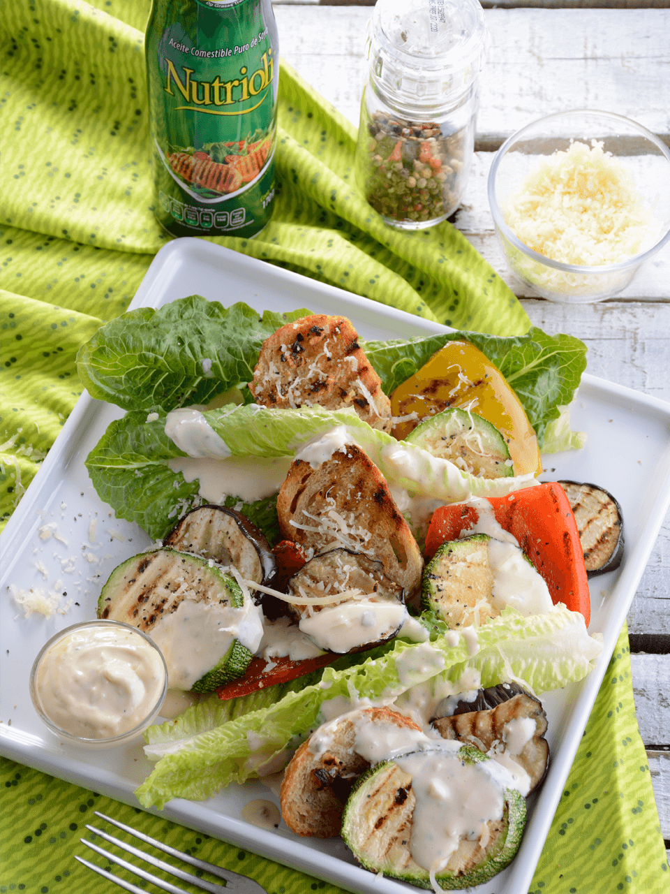 Ensalada Csar Receta Fcil En 1 Minuto Pequerecetas Ensalada Csar Receta Fcil En 1 Minuto Pequerecetas