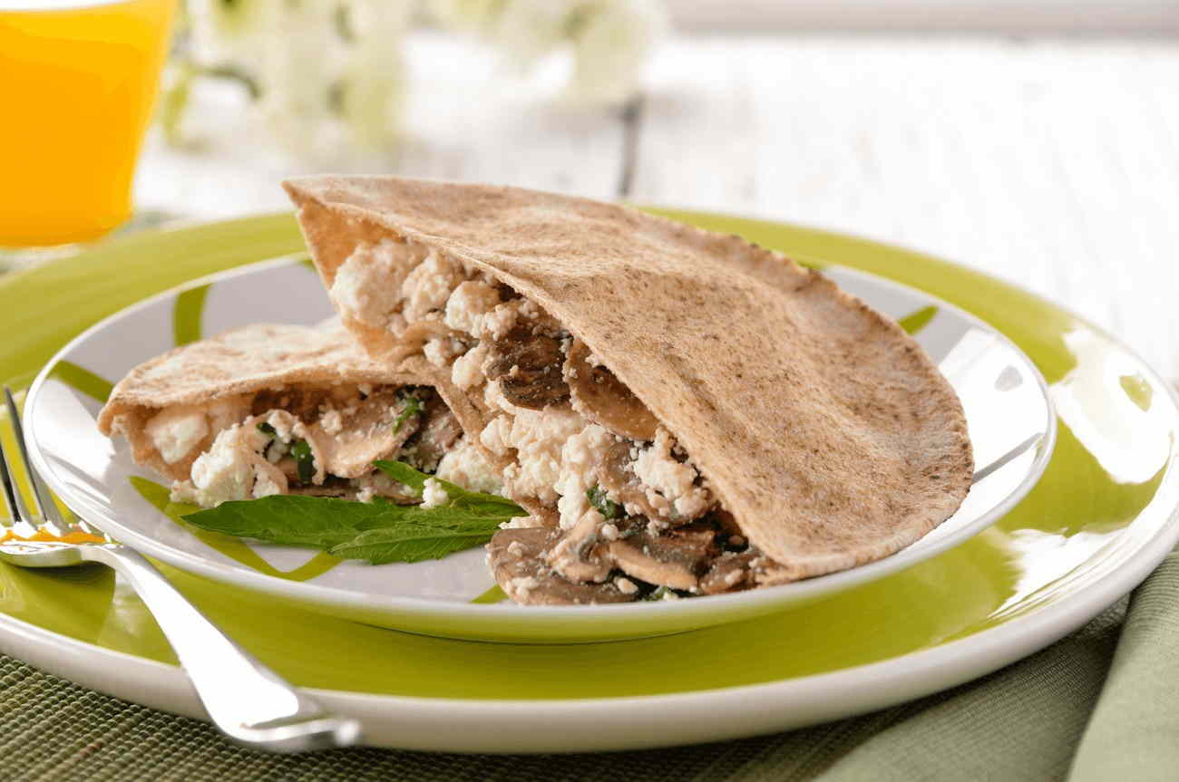 WholeWheat Pita Quesadillas